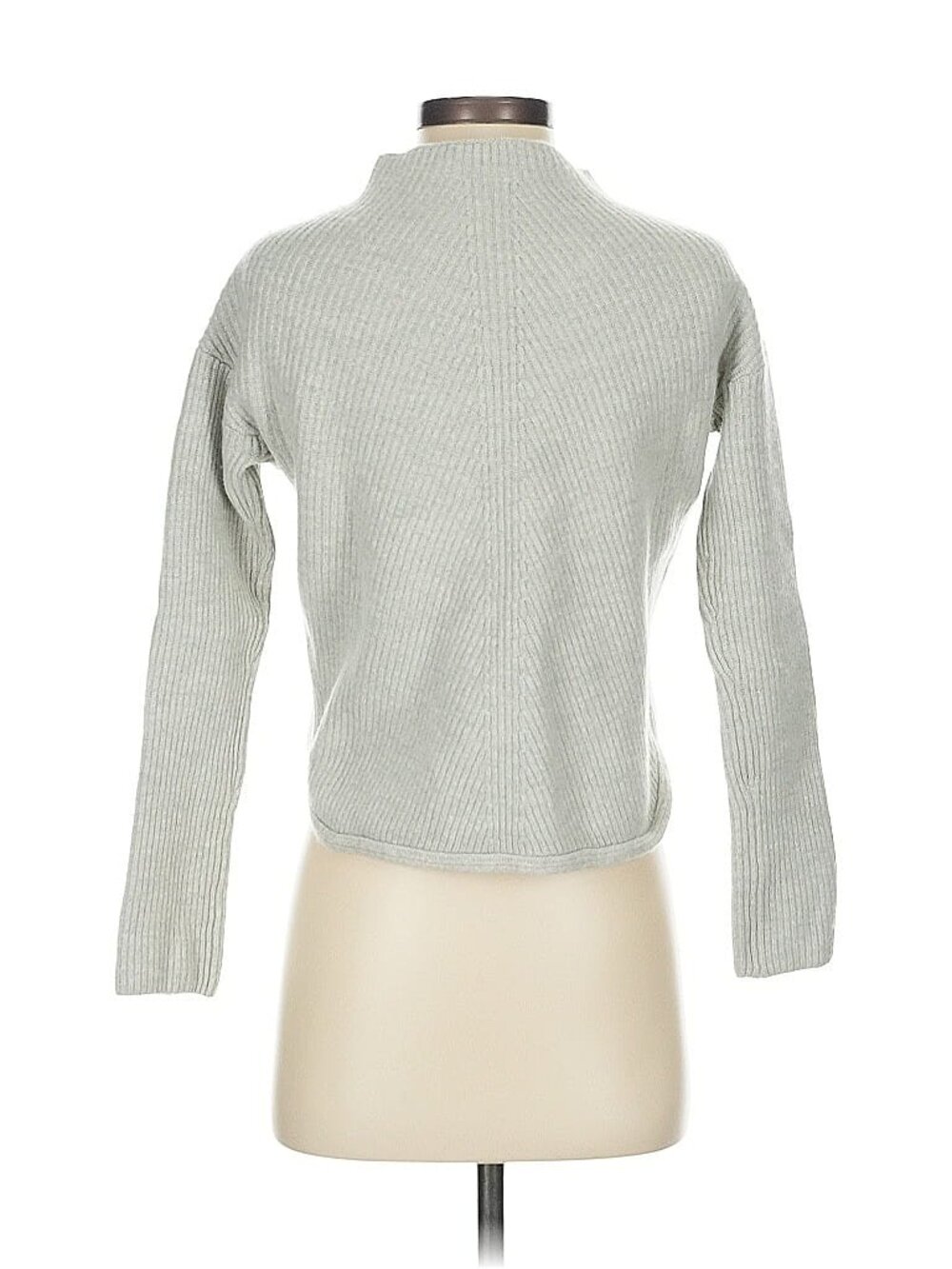 Babaton Chalmers Sweater XS – Aritzia Wool Blend Pullover Gray - Picture 3 of 6